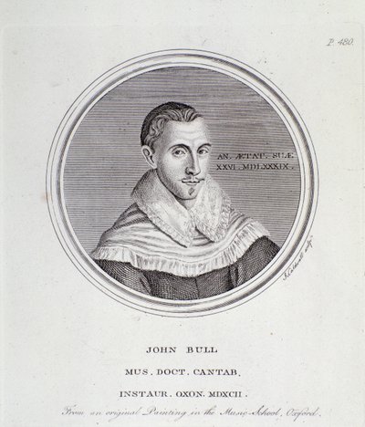 Portrait of John Bull, English Composer by English School